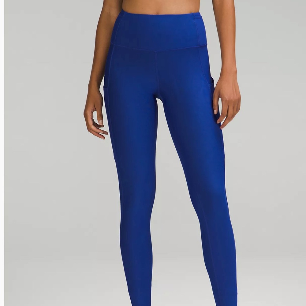 Lululemon Size 8 Fast and Free high rise leggings
